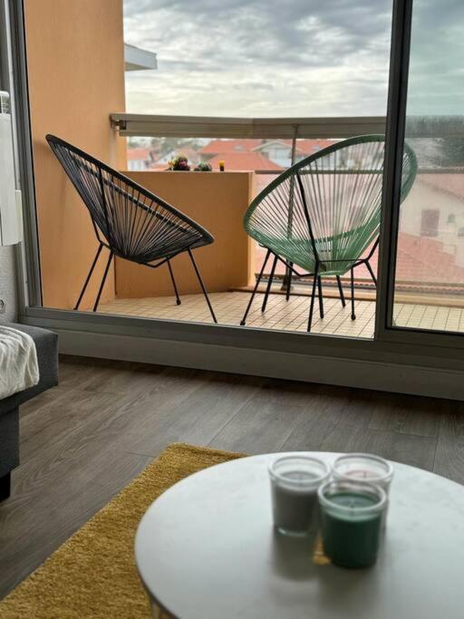 Cap Ocean Appartement T2 Cosy Avec Balcon A 1 Min De L'Ocean กัปเบรอตง ภายนอก รูปภาพ